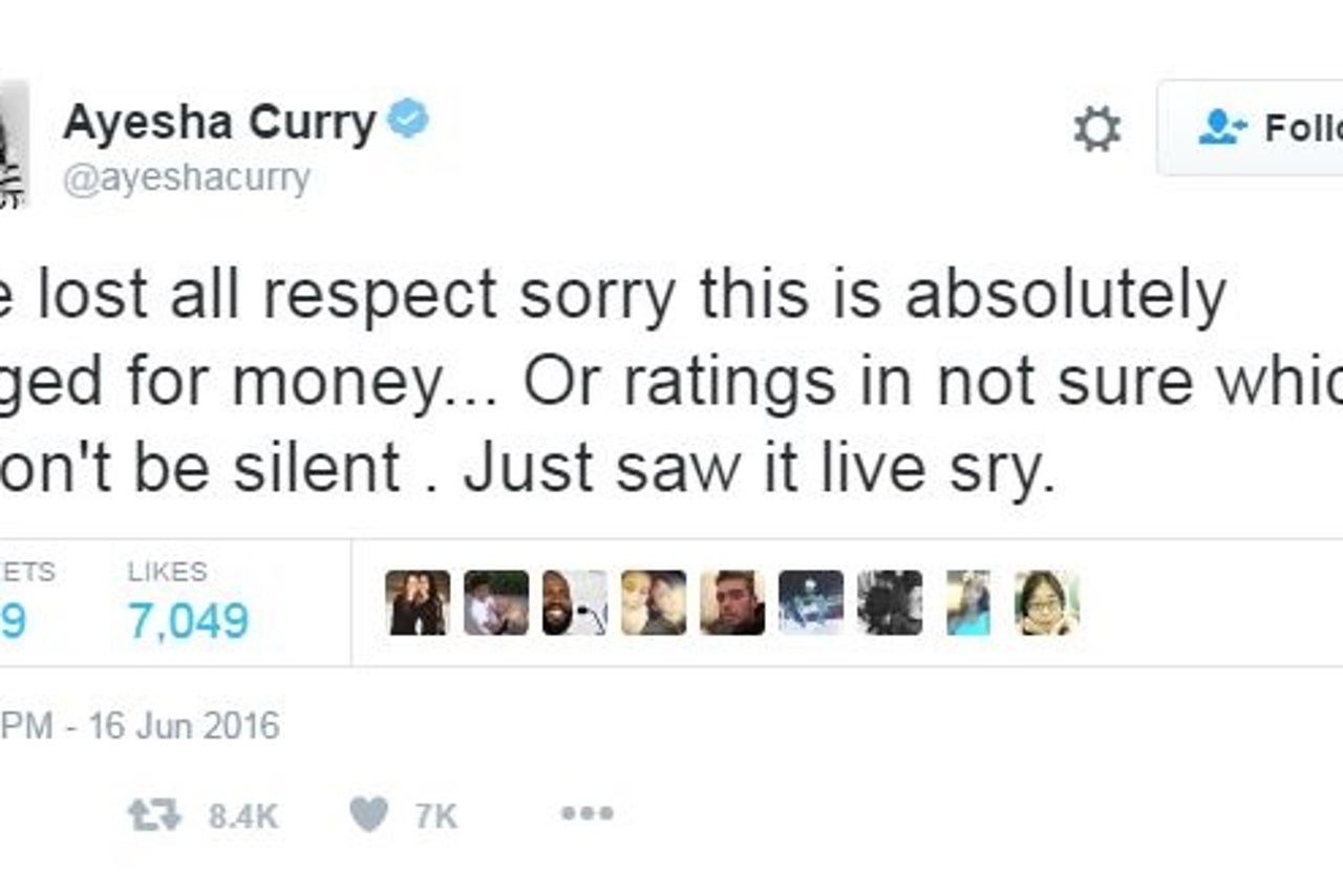 Ayesha Curry opens up on her controversial 'rigged' tweet | FOX Sports