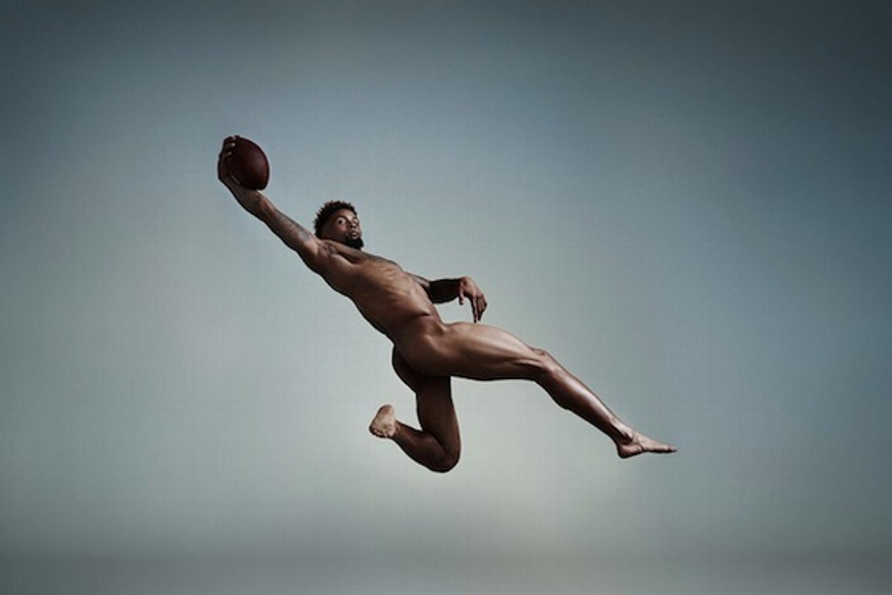 Odell Beckham Jr. poses for nude version of 'The Catch' FOX Sports