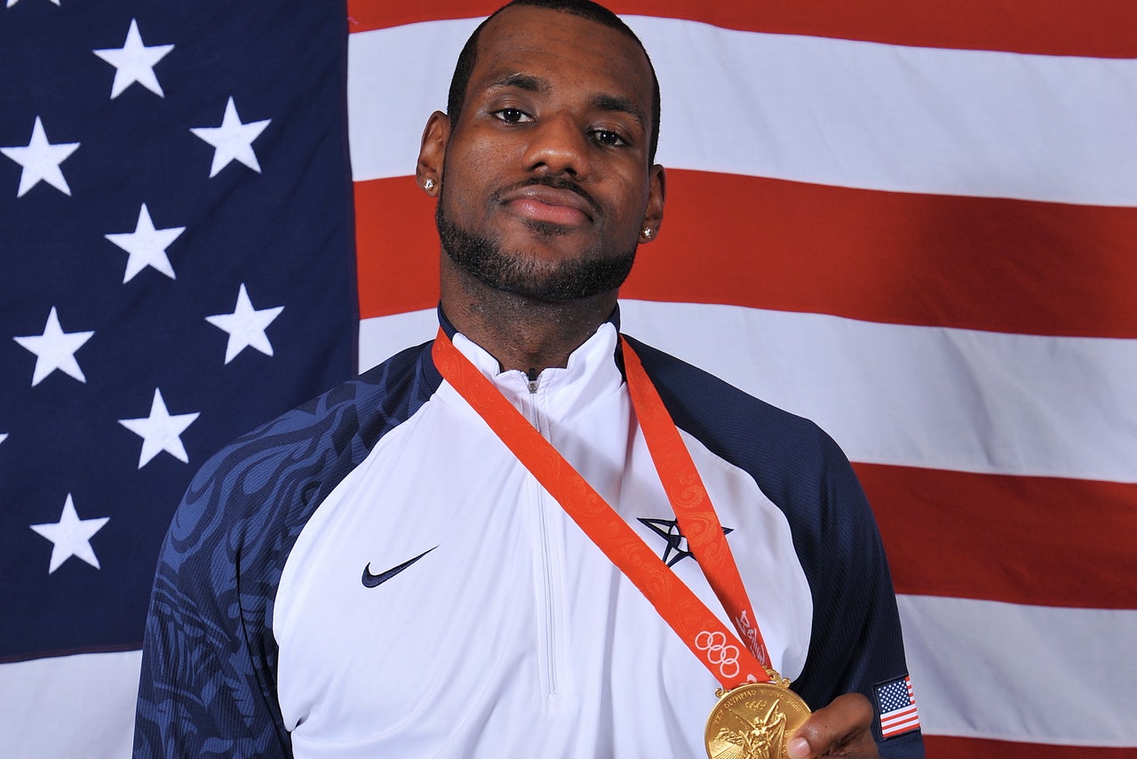 A complete list of the Olympic sports in which LeBron James could medal