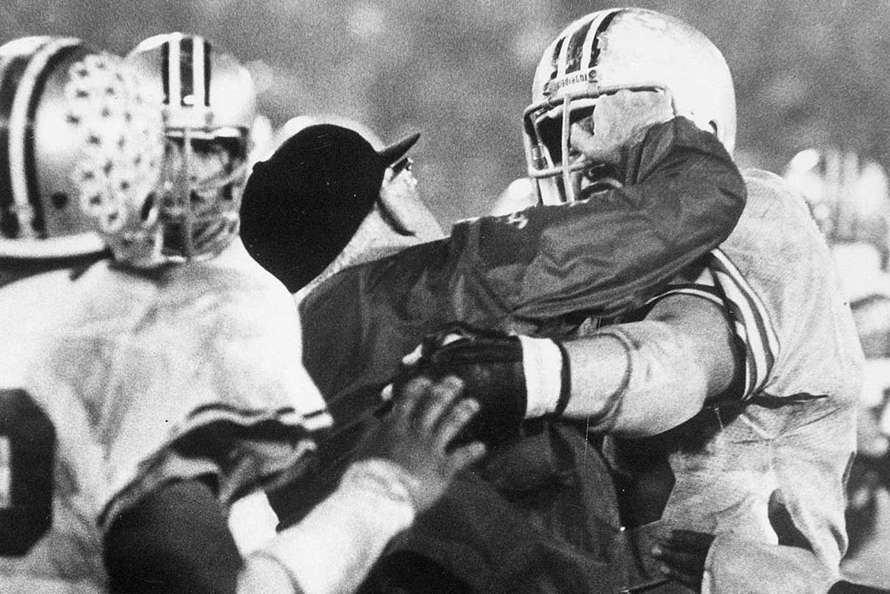 Woody Hayes' punch still resounds 35 years later FOX Sports
