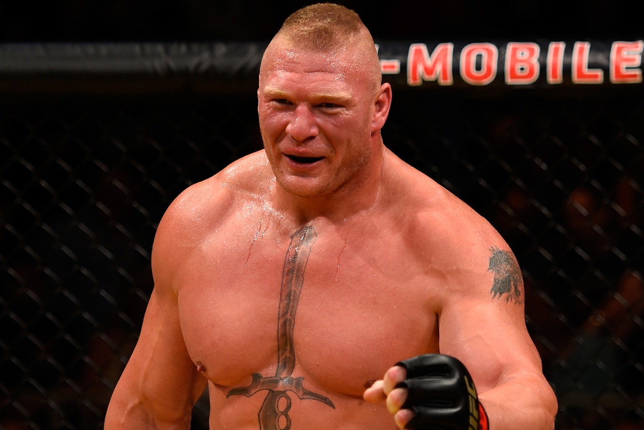 Brock Lesnar vs. Frank Mir 2 full fight video | MMA Fighting, image size:1280x854