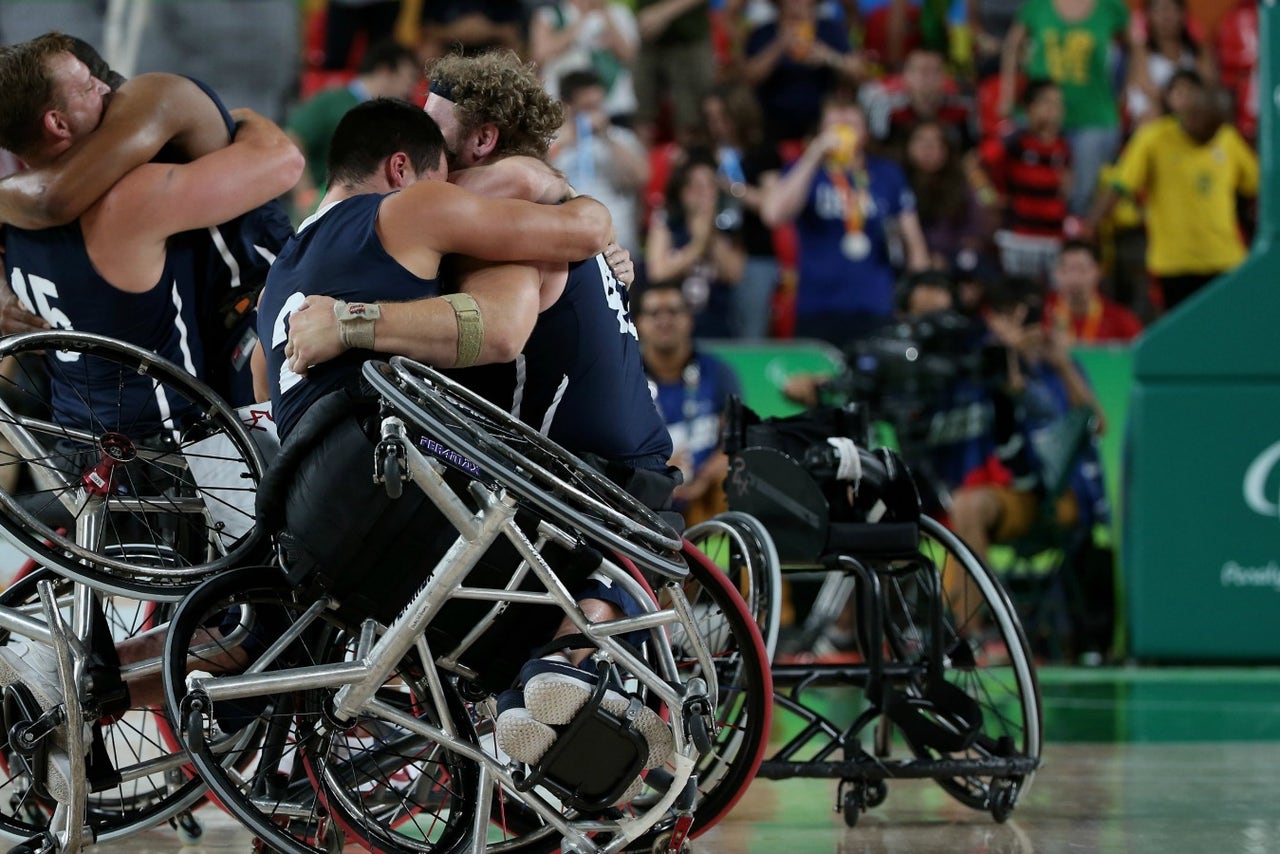 USA men's wheelchair basketball defeats Spain to win Paralympics gold