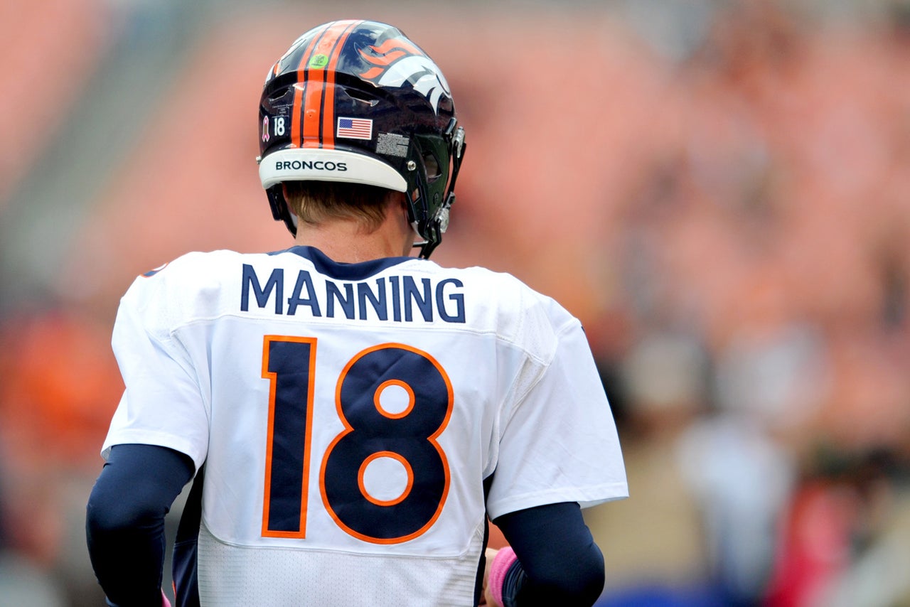 peyton manning super bowl 50 jersey white