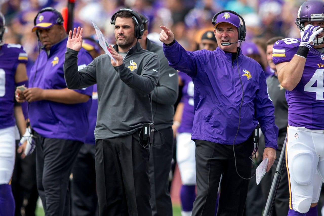 Minnesota Vikings Past Head Coaches 2025 Season Moina Terrijo