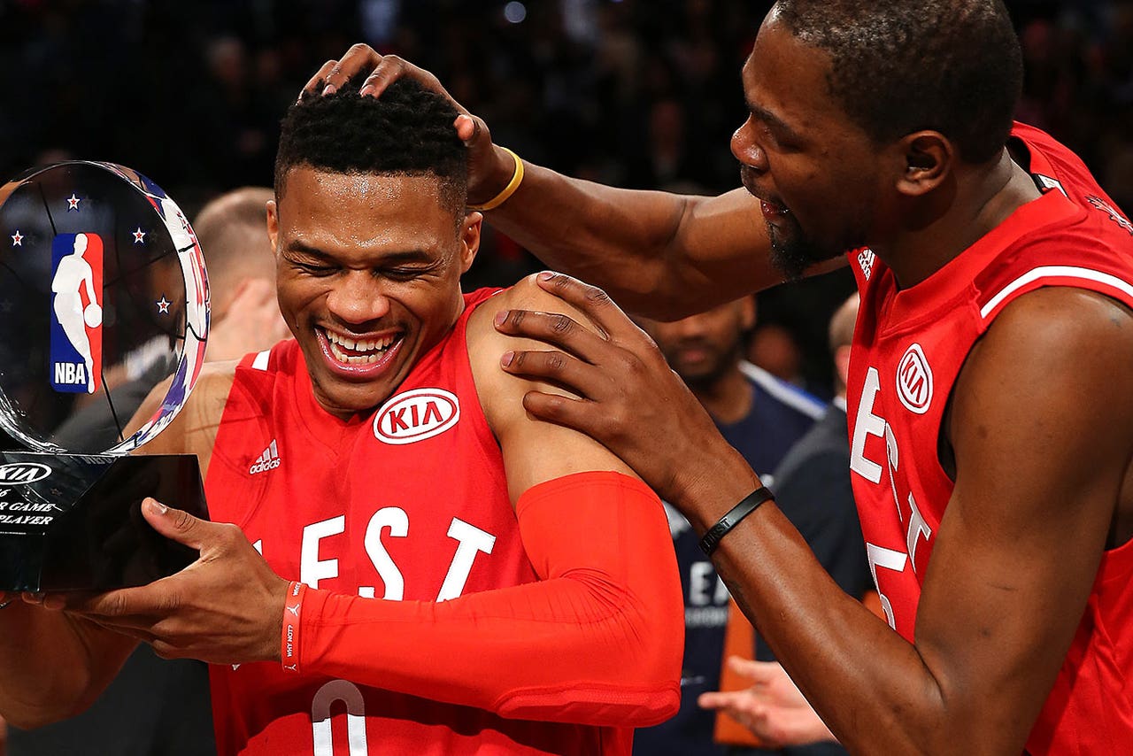 Russell Westbrook and Kevin Durant have the most bizarre new 