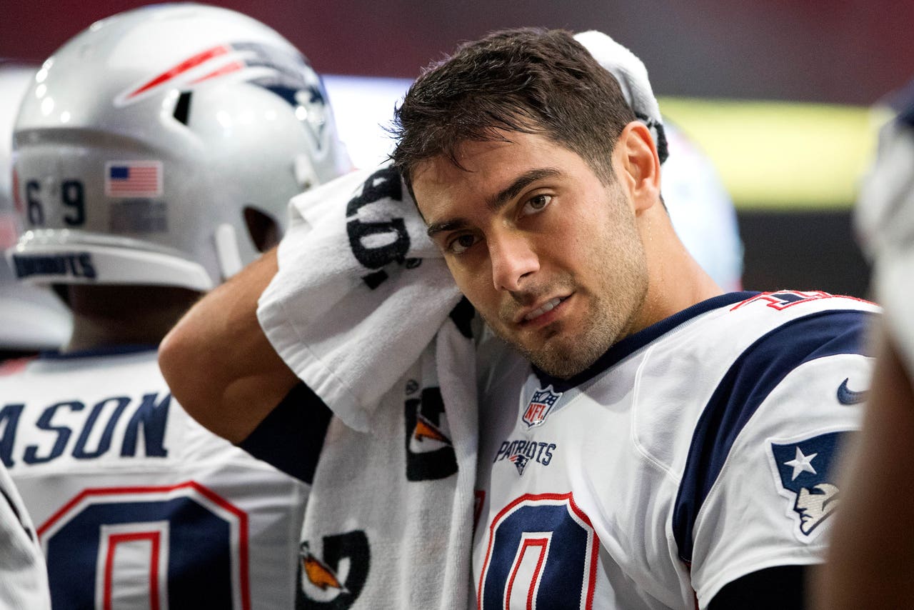 Here S Why Jimmy Garoppolo Should Refuse A Contract Extension With The Patriots Fox Sports