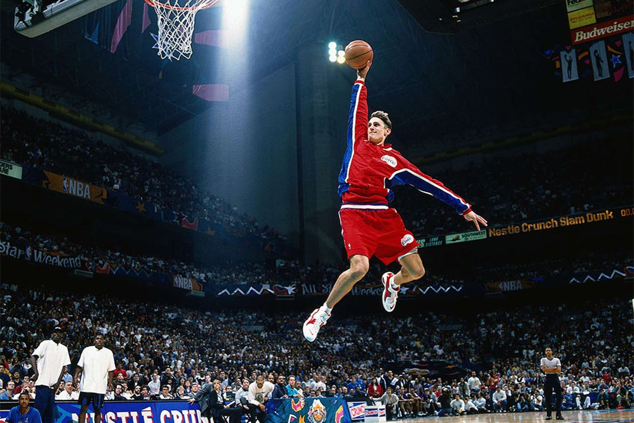 NBA Slam Dunk Contest photos throughout the years – Orlando Sentinel, image size:1280x854