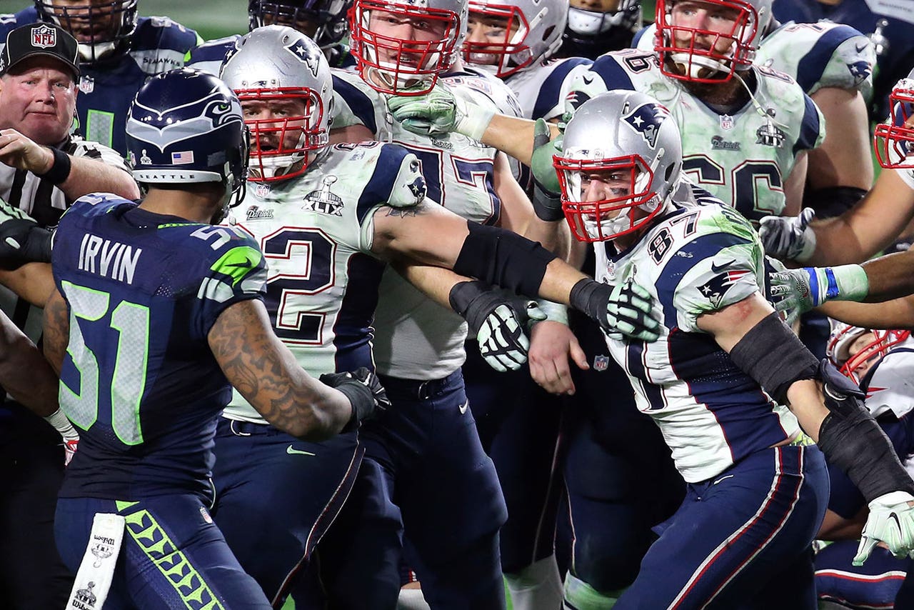 Super brawl Fight breaks out in final moments of Patriots' win FOX