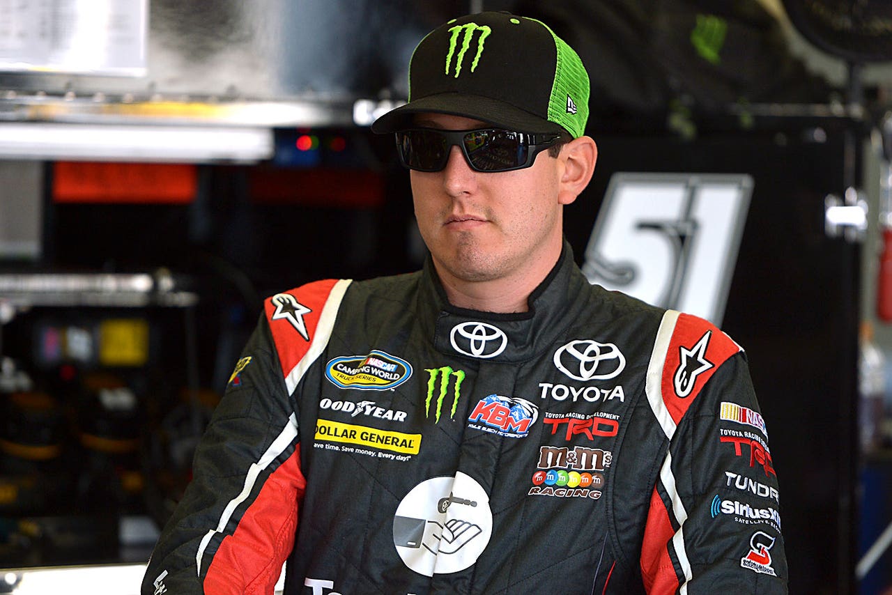 Still truckin' Kyle Busch captures pole for Charlotte Truck Series