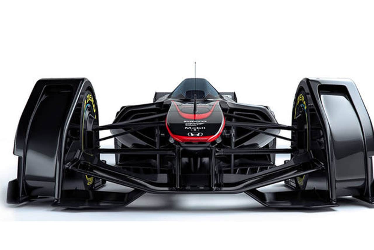 F1: McLaren showcases technology with MP4-X concept car | FOX Sports