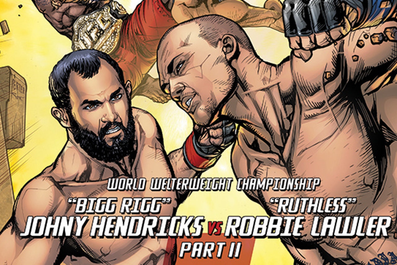 Ufc Teams Up With Dc Comics For Special Poster Promoting Ufc 181 Fox Sports