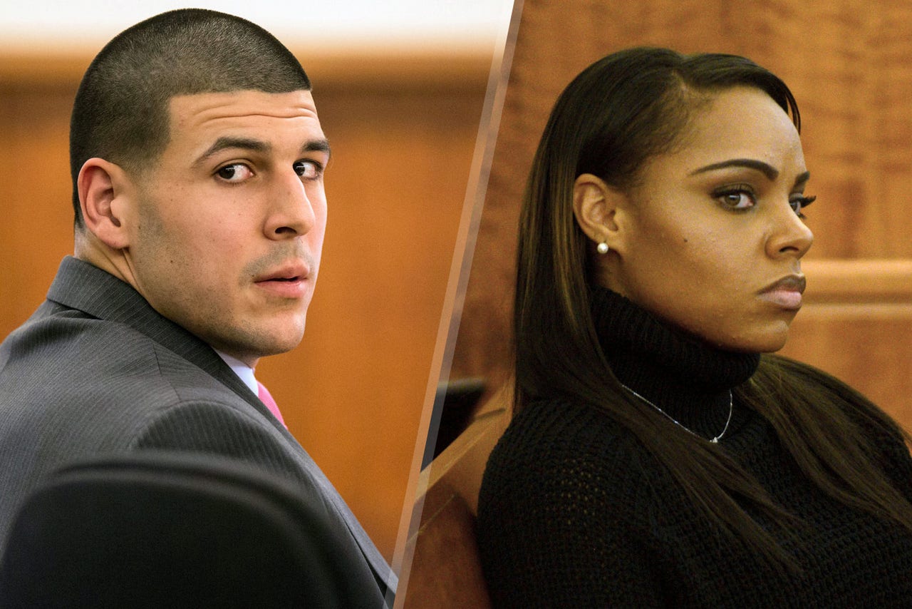 All eyes on Aaron Hernandez, fiancee in courtroom | FOX Sports