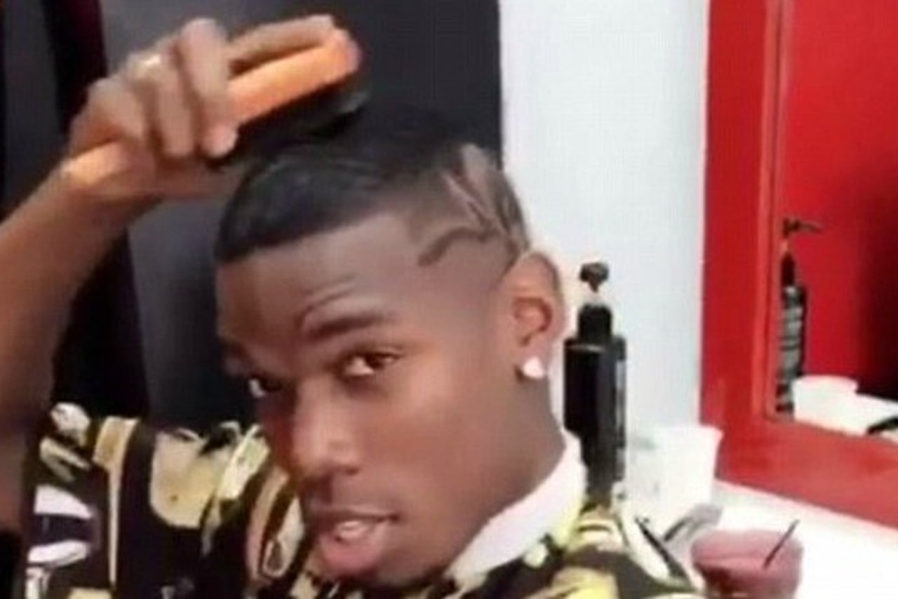 Paul Pogba Celebrated His Netherlands Goal With A New 100 Emoji Haircut Fox Sports