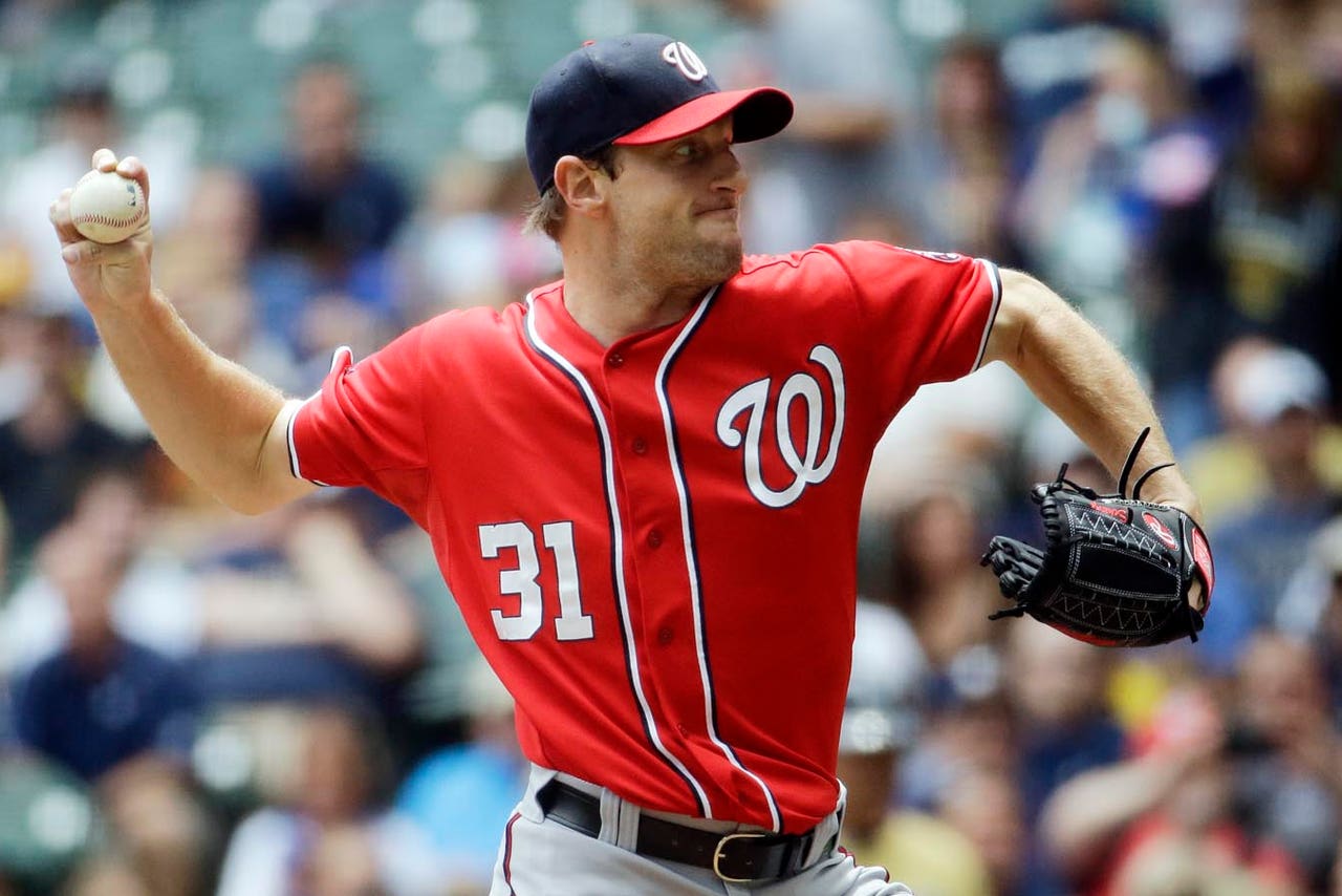 Brewers manage just one hit in loss to Nationals, Scherzer ...