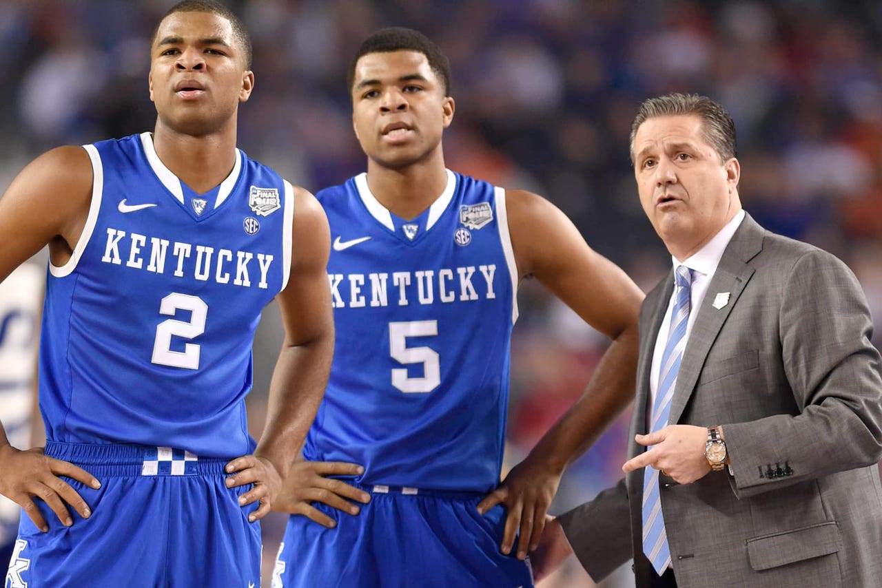 Freshman twin guards Aaron and Andrew Harrison staying at Kentucky FOX Sports