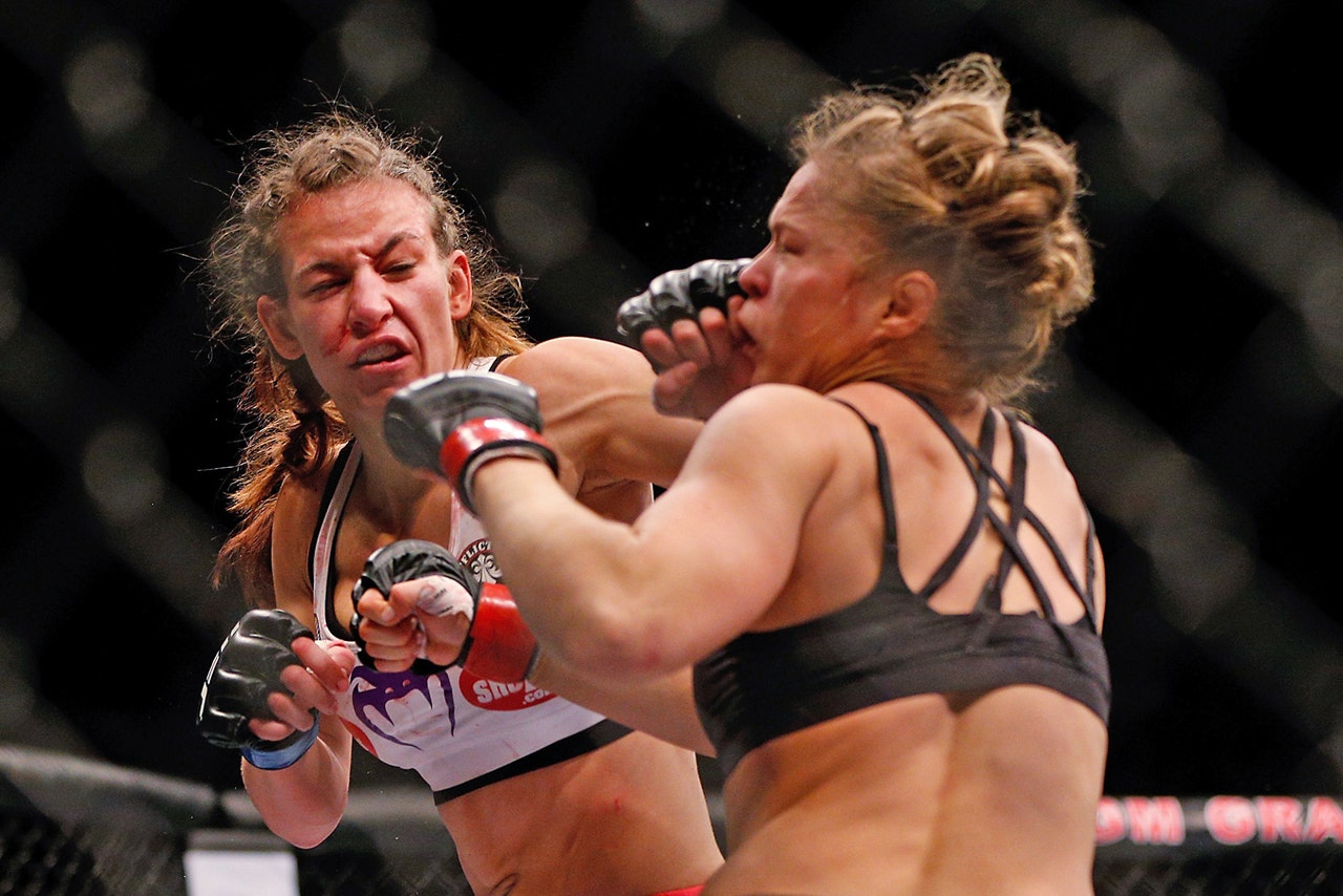 Miesha Tate Gina Carano getting a UFC title shot 'absolutely' not fair