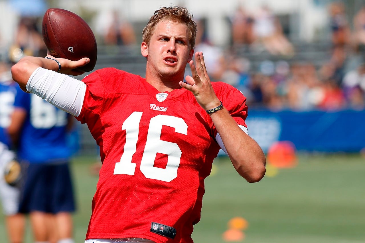 Jared Goff listed as Rams' backup quarterback on first depth chart FOX Sports