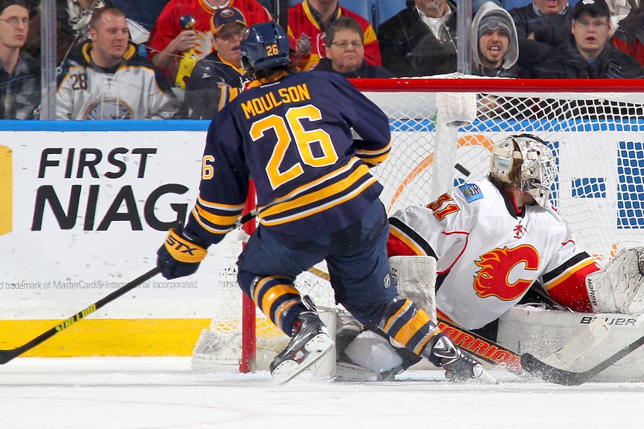 Flames Win Moulson, Enroth lead way Sabres as get win over Flames | FOX Sports