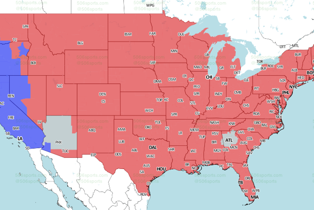 NFL Week 15: TV Schedule And Broadcast Map | FOX Sports