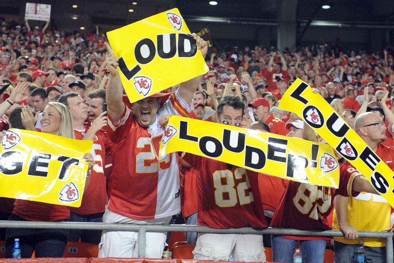 Chiefs fans still own the Guinness record for loudest stadium cheers