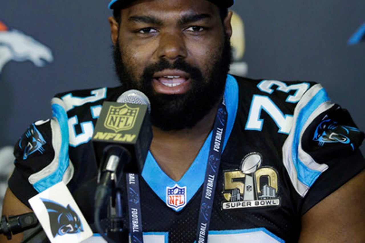 Panthers sign OT Michael Oher to 3-year contract extension | FOX Sports