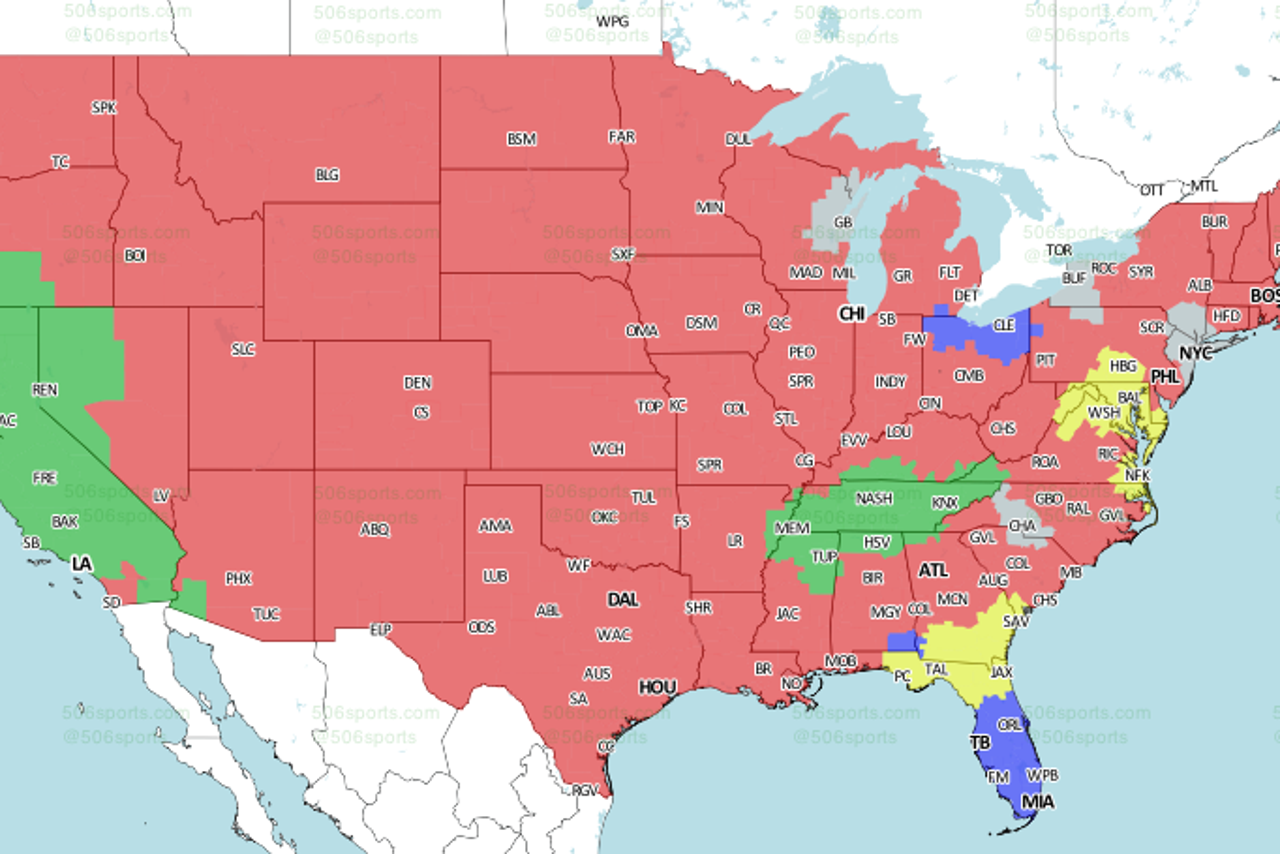 NFL TV Schedule And Broadcast Map: Week 3 | FOX Sports