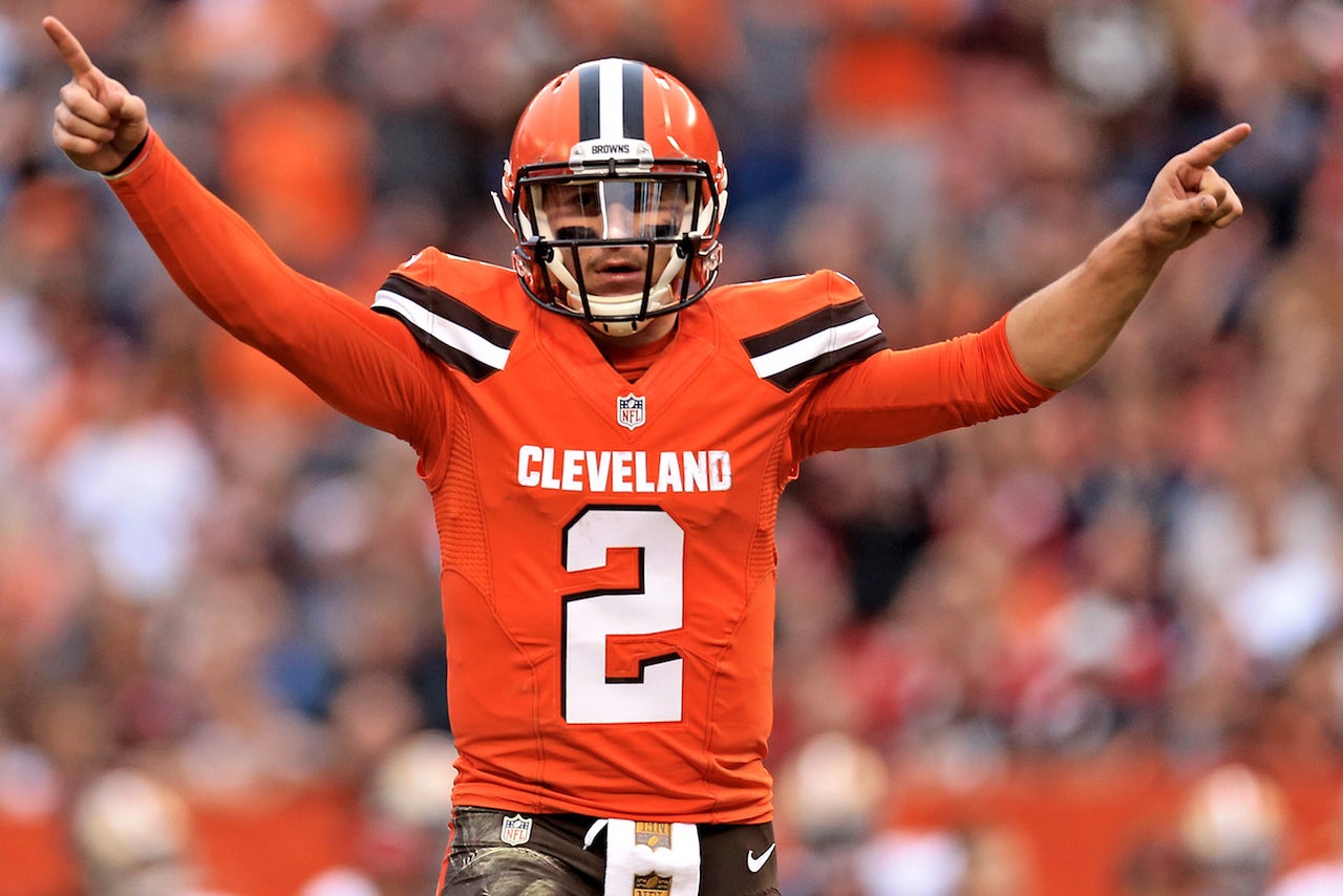 NFL ブラウンズ　ジョニー・マンジール　#2 A year ago today, Johnny Manziel led the Browns to their last