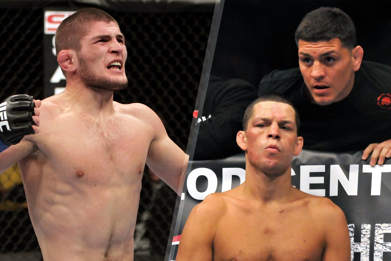 Khabib Nurmagomedov and Diaz brothers get into brawl in Las Vegas