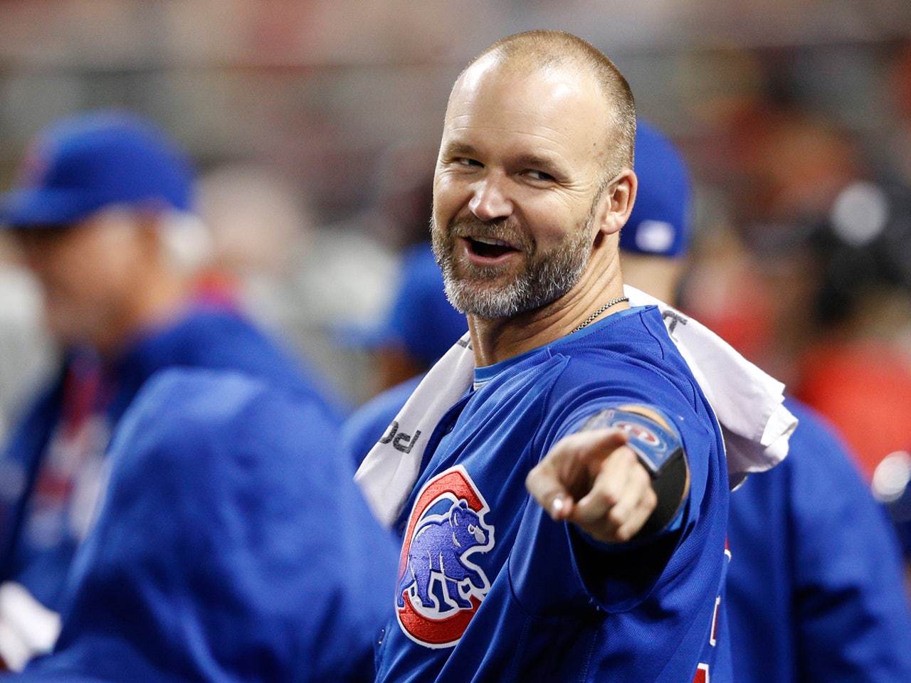 Jason Heyward made Cubs catcher David Ross cry with his retirement