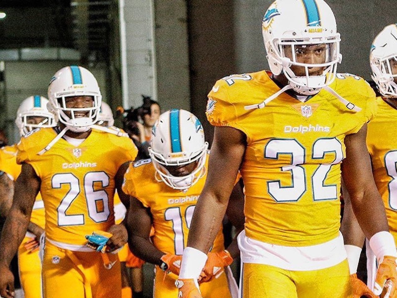 Dolphins bright orange Color Rush jerseys getting crushed on Twitter FOX Sports