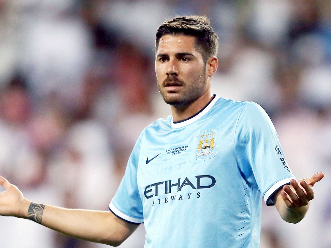 マンチェスター・シティ JAVI GARCIA サッカーユニホーム マンチェスターシティ 25-26 ホーム 半袖 ユニフォーム No.7