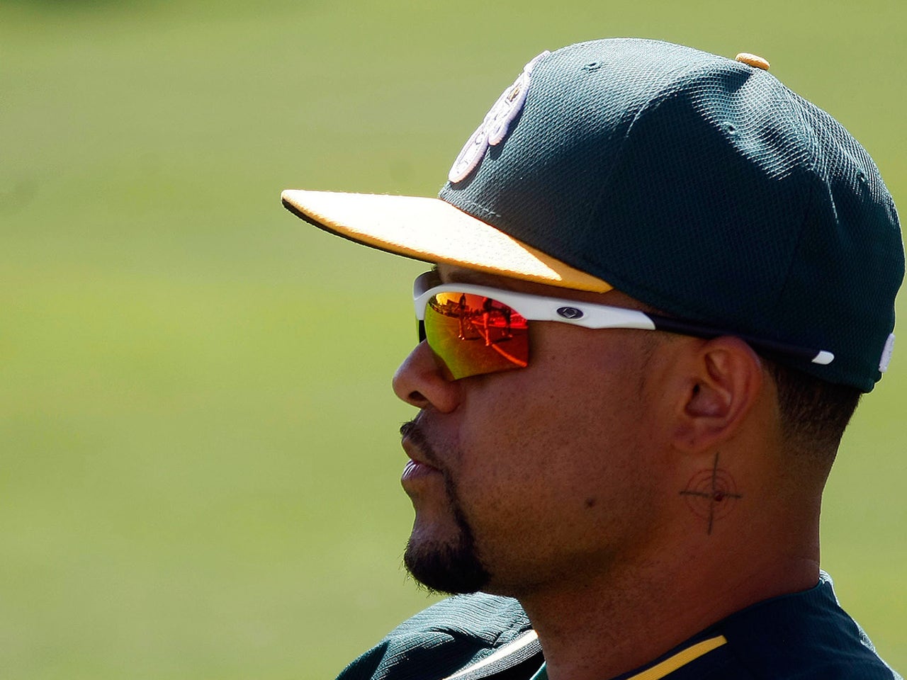 A's outfielder Coco Crisp out for few days with neck strain - Sports  Illustrated