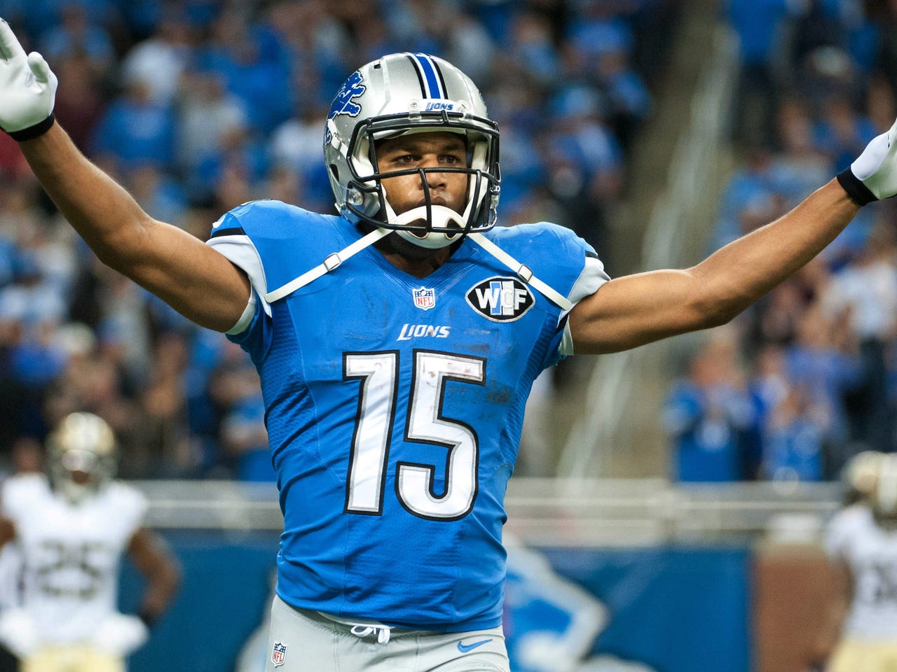 NFL fan designs Madden 16 cover featuring Detroit Lions WR Golden