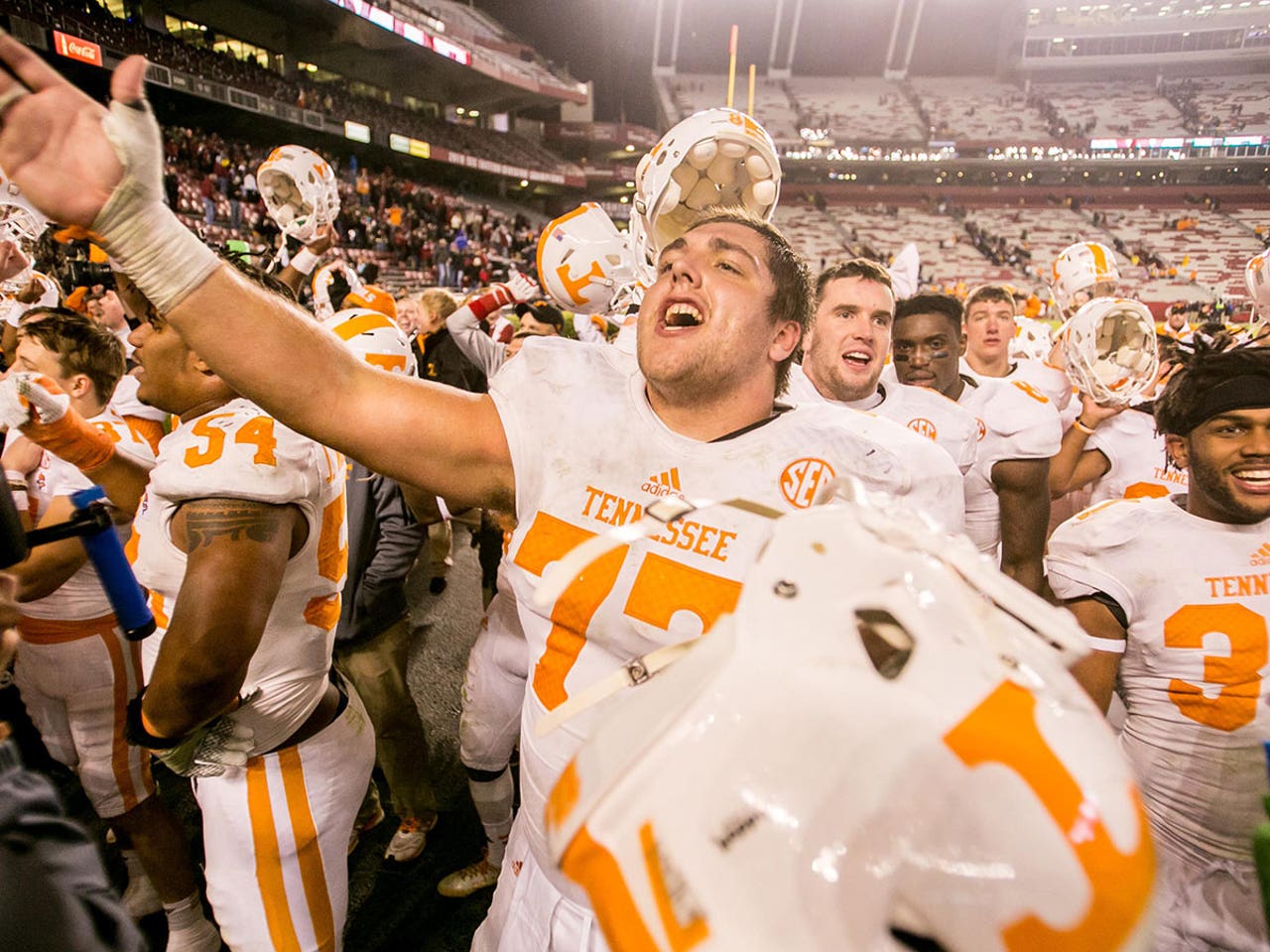 Tennessee offensive line eager to show improvements to Mizzou