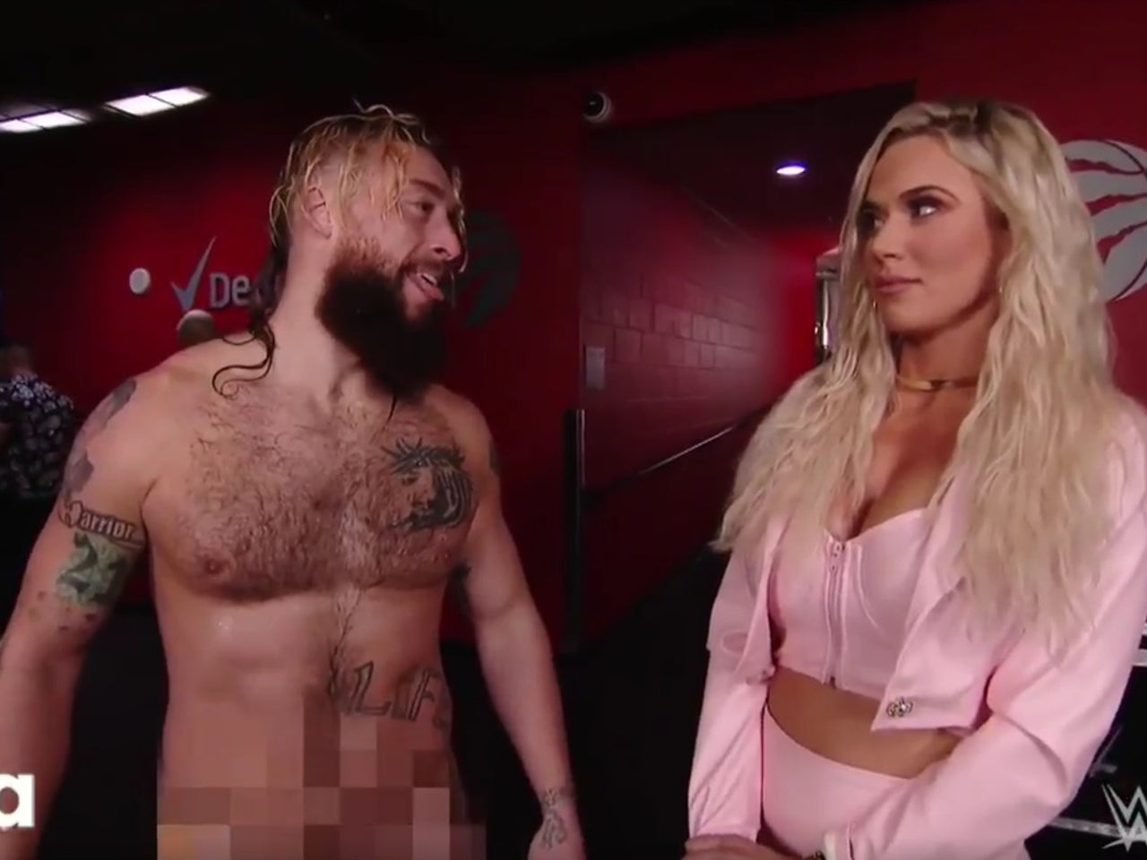 Enzo Amore did a segment on Raw while