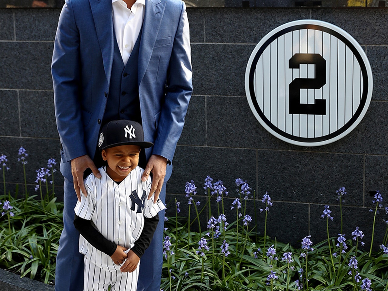 Derek Jeter's Nephew, 'Respect' Kid, Was At His Uncle's Hall Of