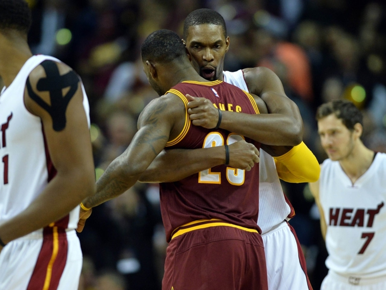 Healthy Dwyane Wade doesn't want blame if LeBron James leaves