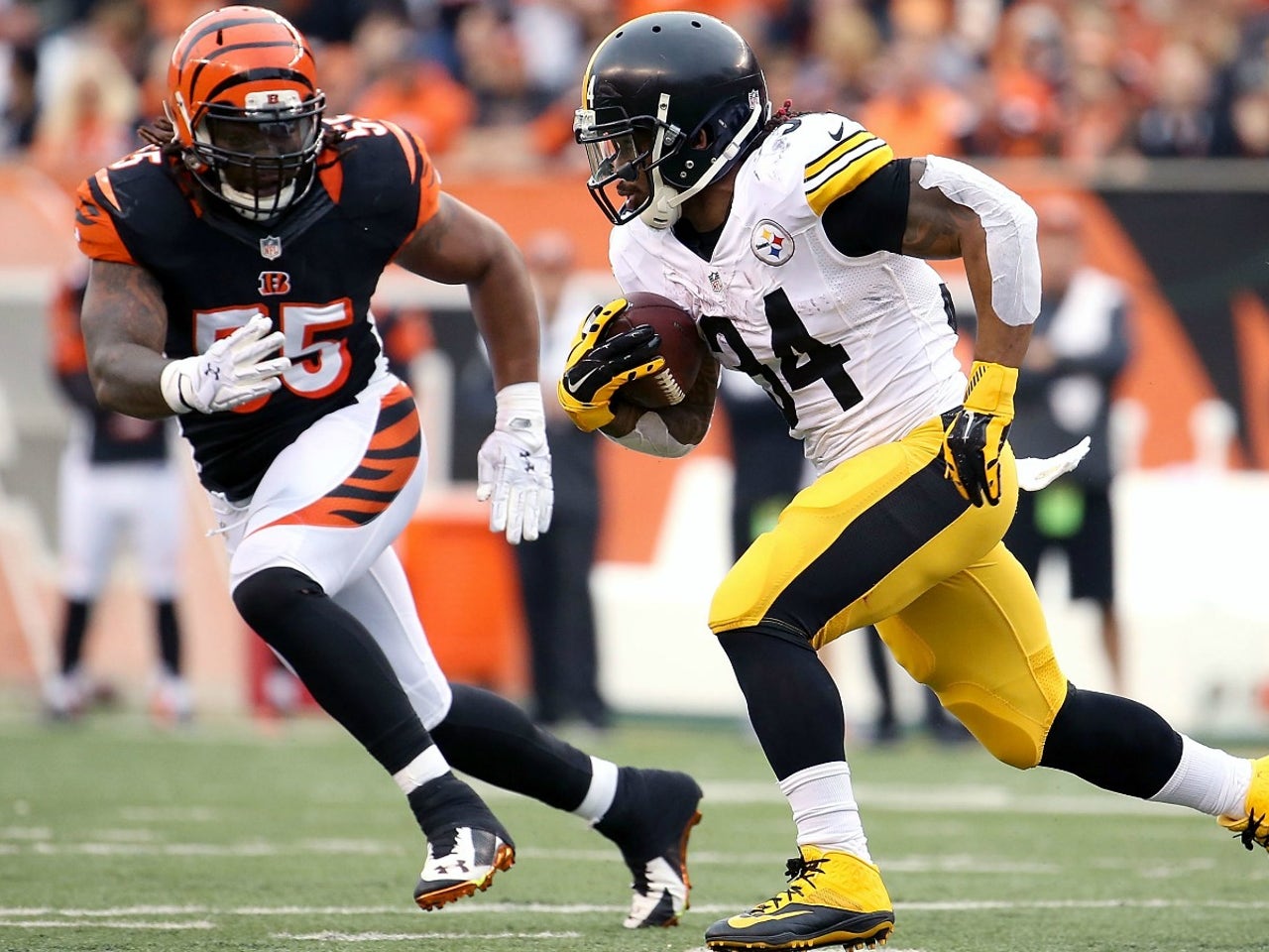 Vontaze Burfict, DeAngelo Williams continue Bengals-Steelers feud