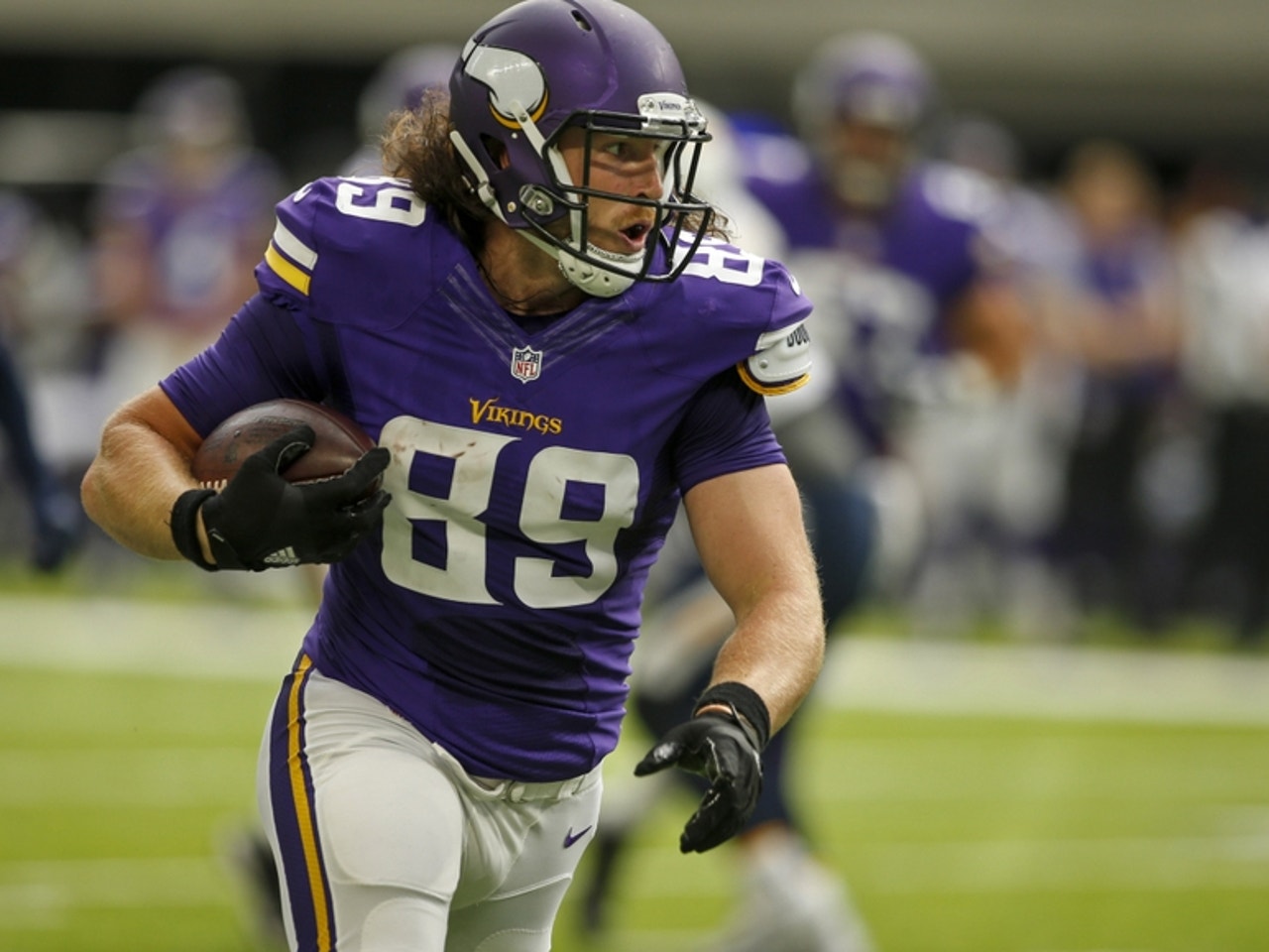 True Blue: Kyle Rudolph dreamed of playing for the Giants long before they  actually signed him 