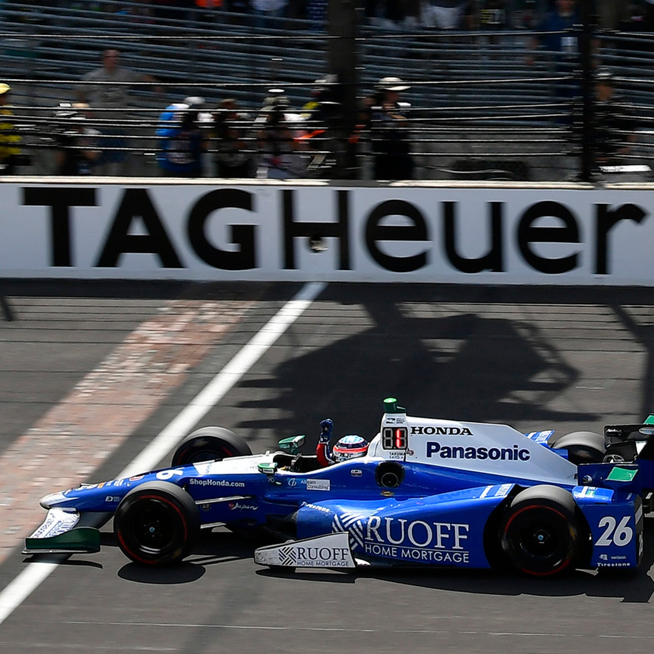 Japanese commentator loses it watching Takuma Sato win the