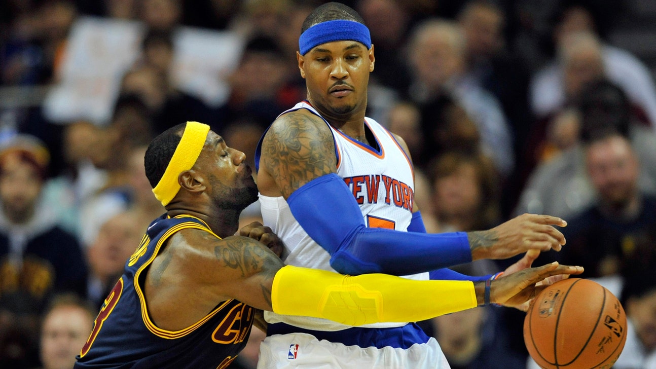 Carmelo doesn't rule out eventually calling LeBron his teammate