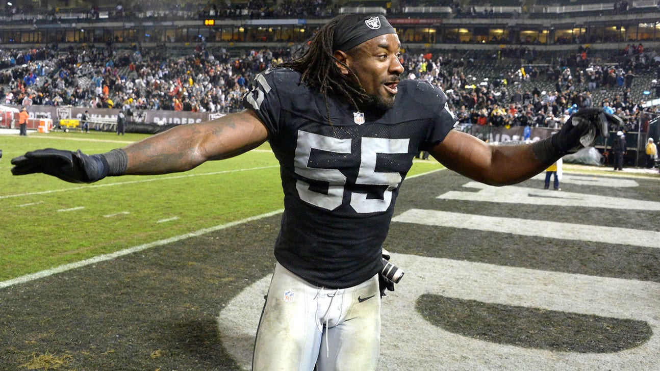 Raiders' LB Moore ready to resume his role as vocal team leader