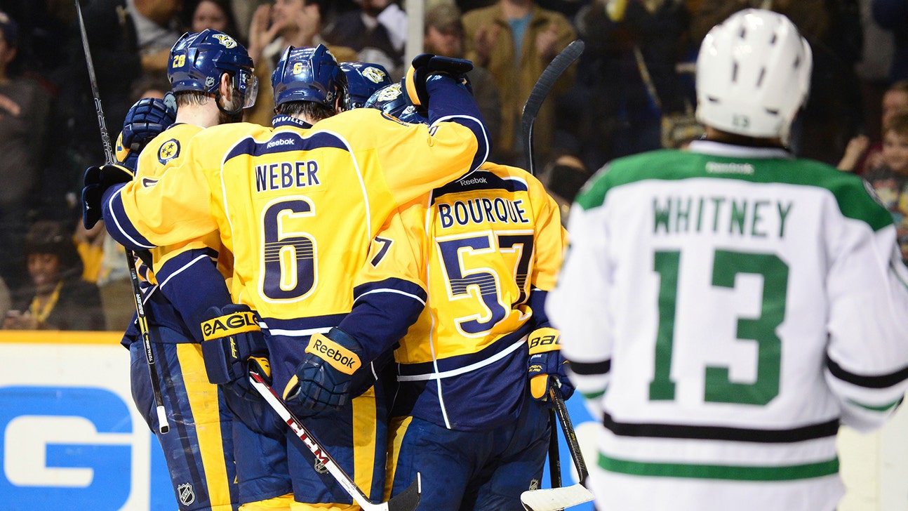 Stars 2014 malaise continues in 4-1 loss to Preds