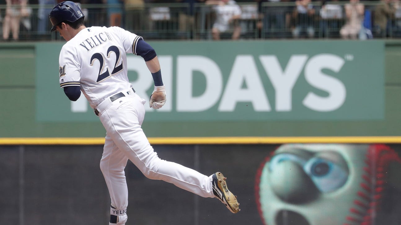 Brewers' Yelich cruising into clash with Cubs