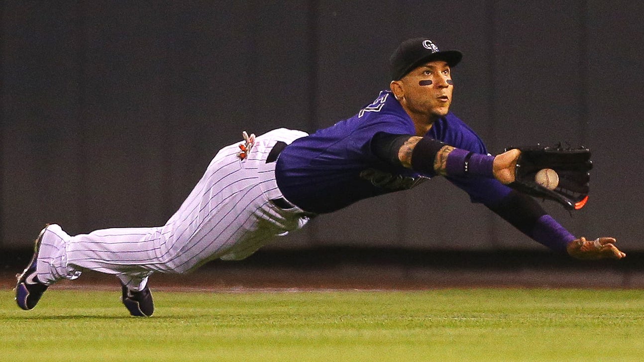 Carlos Gonzalez displays prime form with terrific diving catch