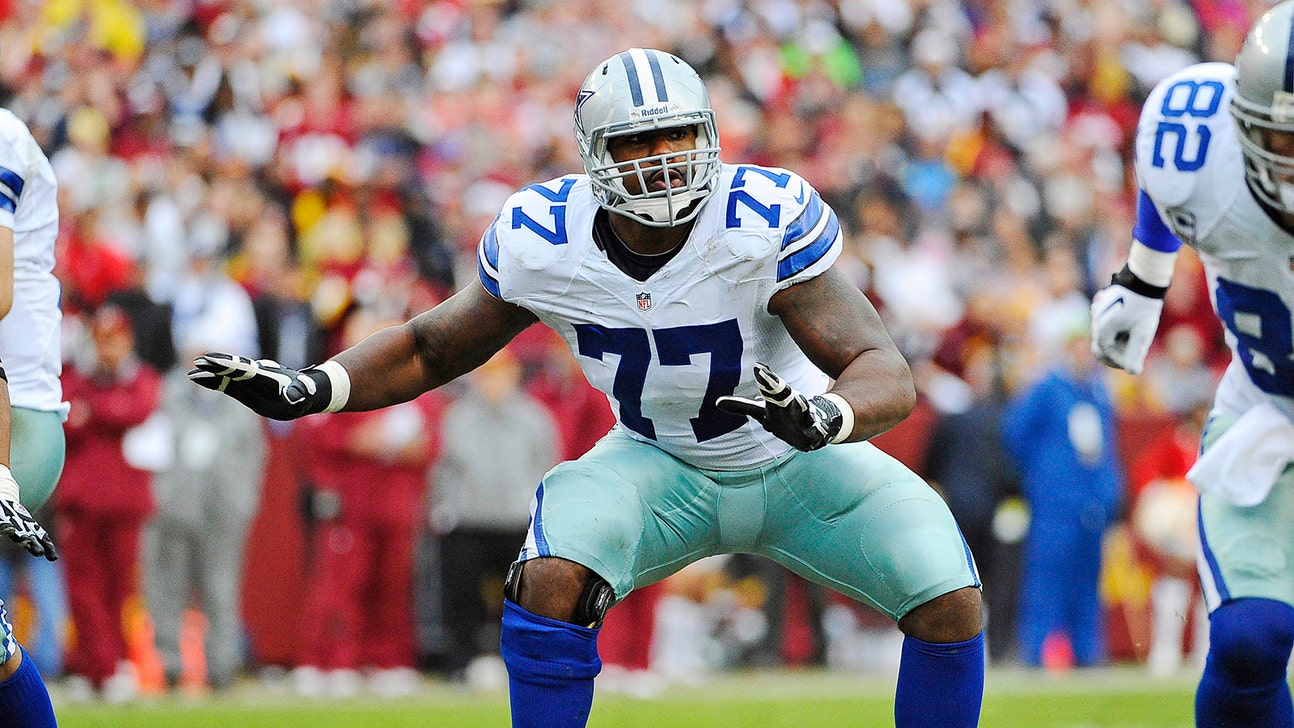 Travis Frederick: Tyron Smith can bench between 600 and 700 pounds