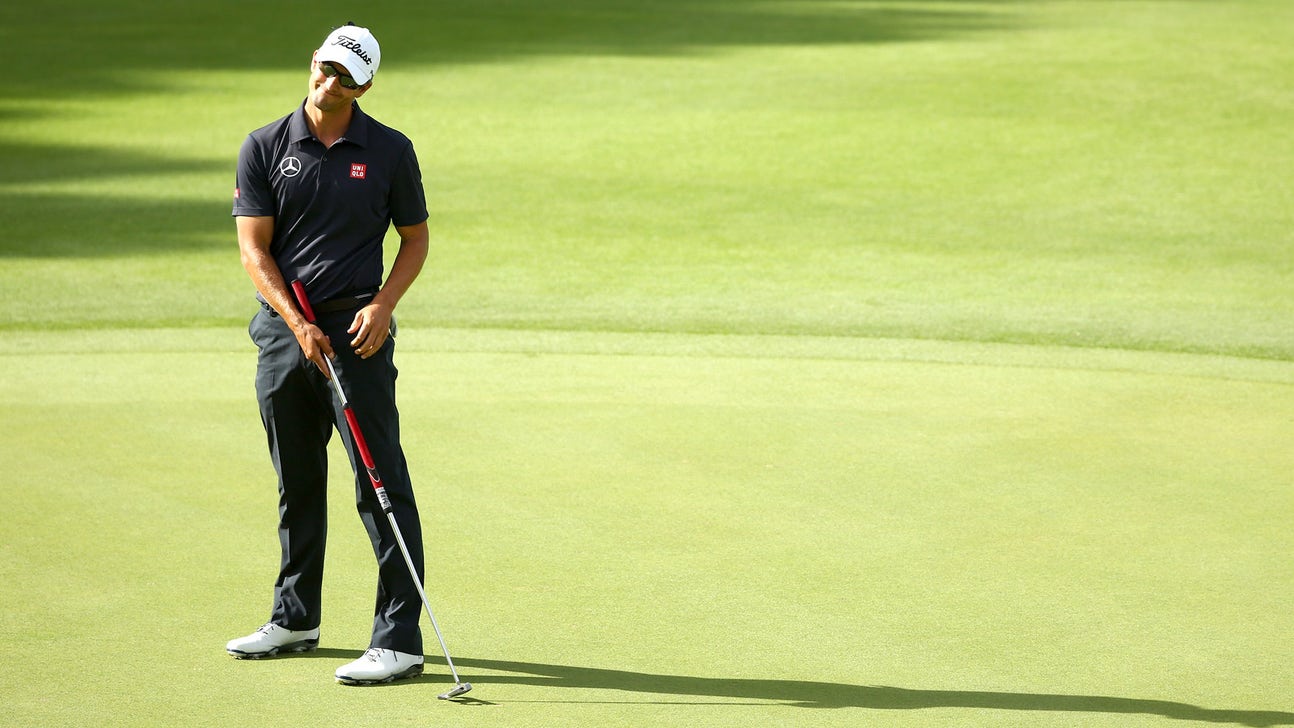 So long, putter: Adam Scott making an early change to short putter