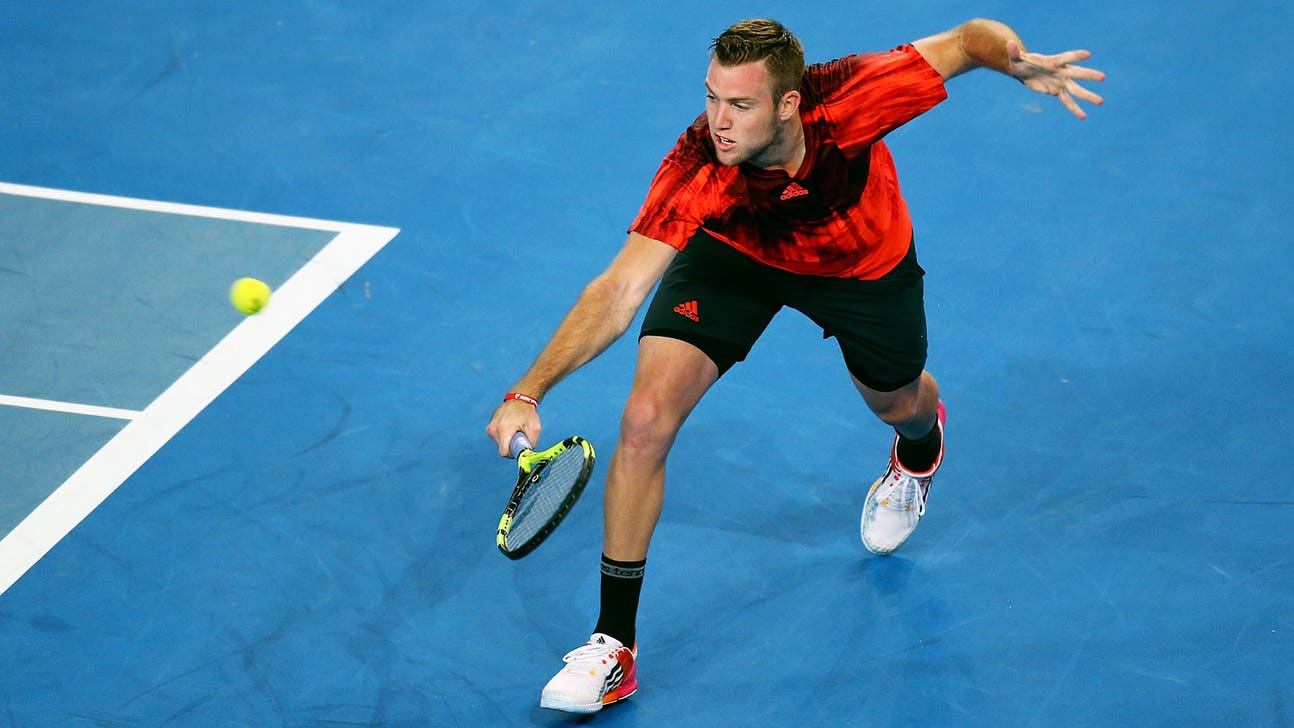 Jack Sock gives retiring Lleyton Hewitt the sportsmanship gift of the year