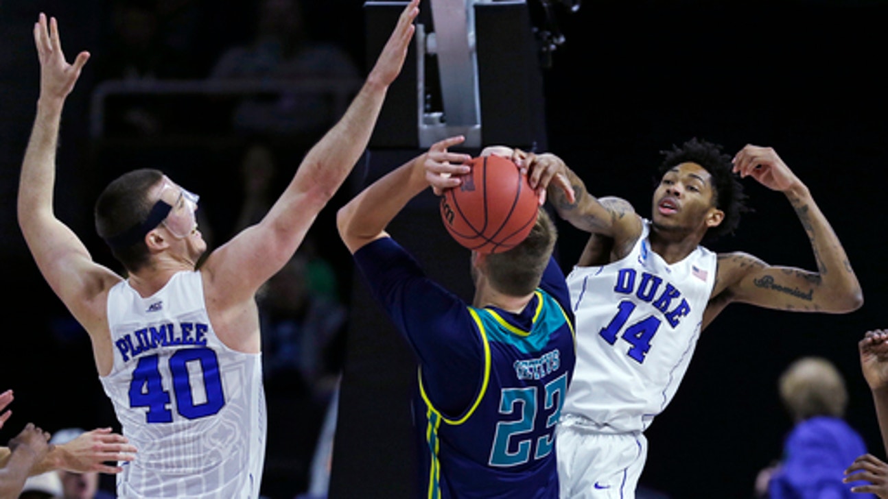 Duke beats UNC Wilmington 93-85 in NCAA 1st round