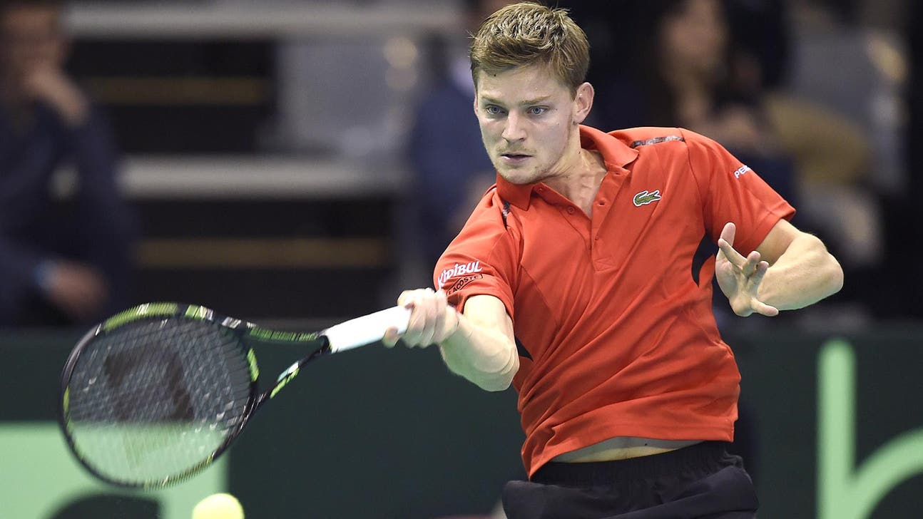 Belgium beats Switzerland to knock defending champs out of Davis Cup